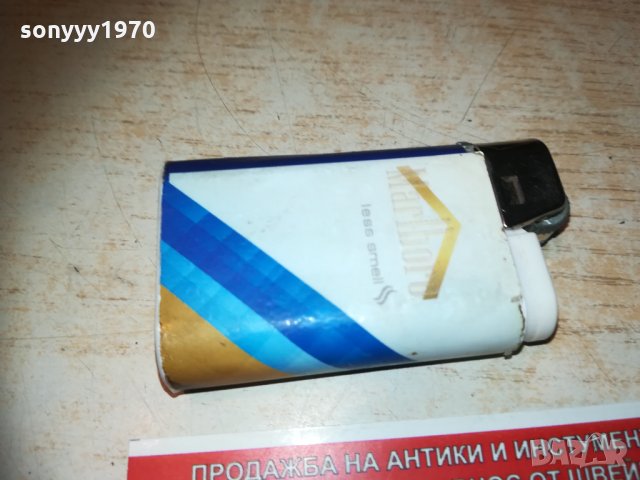 marlboro запалка 2901211754, снимка 2 - Колекции - 31603466