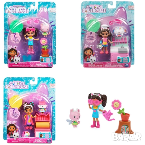 Къщата на Габи Gabbys Dollhouse - Арт студио Игрален комплект, снимка 4 - Кукли - 52680064