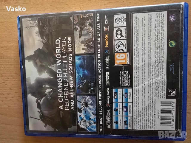 Продавам Call of duty Ghosts, снимка 2 - Игри за PlayStation - 52673300