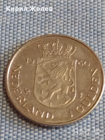 Две монети 1 гулден 1980г. / 2 1/2 гулдена 1980г. Недерландия перфектно състояние за КОЛЕКЦИЯ 30292, снимка 3 - Нумизматика и бонистика - 44525842
