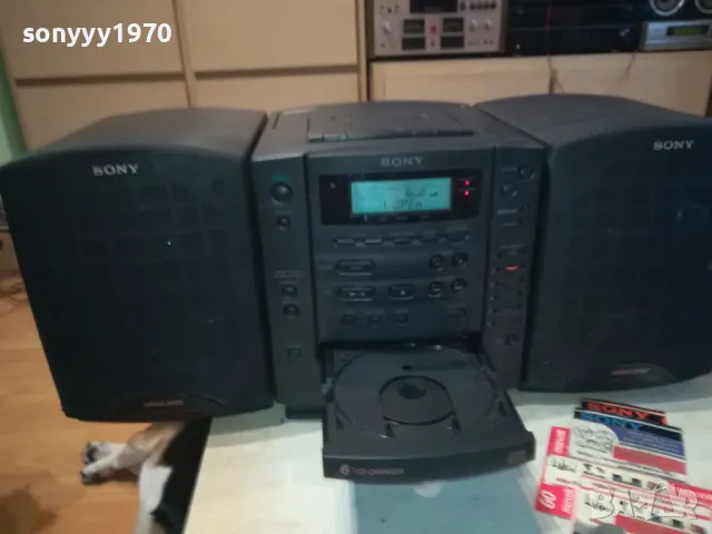 SONY CFD-626S ВНОС SWISS 0405251448LNWC, снимка 11 - Аудиосистеми - 50151901