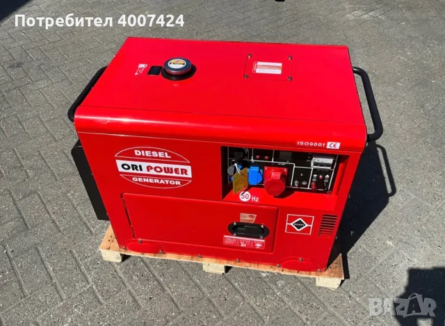 Дизелов тих генератор JDE9500SE, снимка 2 - Други машини и части - 48219080