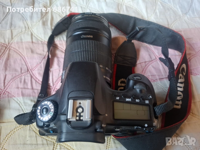 Фотоапарат Canon 60D+обектив 18-135mm IS, снимка 4 - Фотоапарати - 53969754
