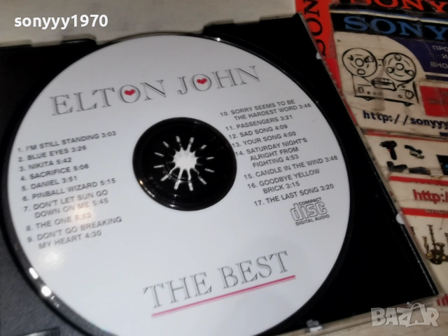 ELTON JOHN CD 3101262011, снимка 7 - CD дискове - 53297390