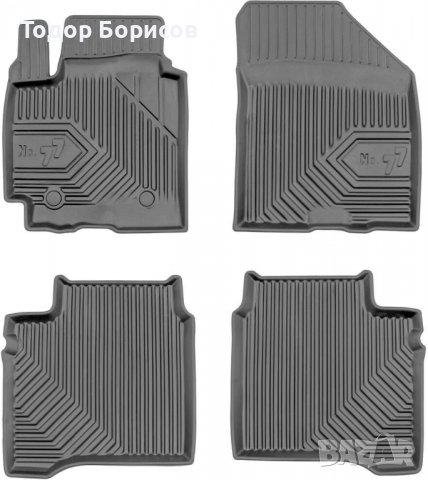 Стелки гумени /леген/ за Suzuki Baleno II 2015- /408272/