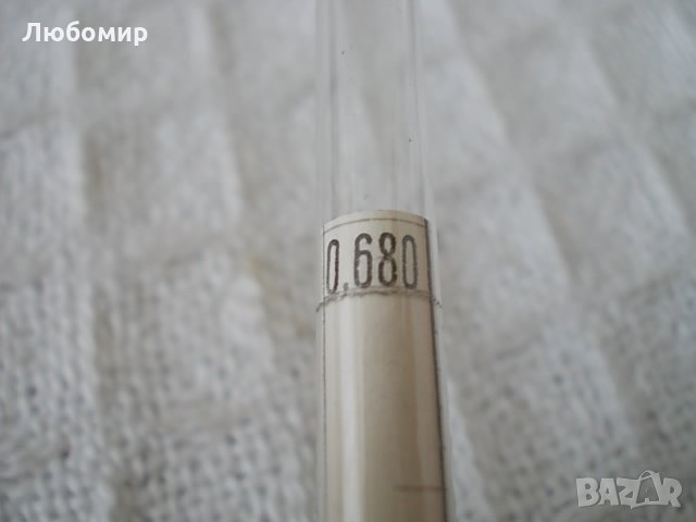 Ареометър 0.680 - 0.760 с термометър GDR, снимка 6 - Медицинска апаратура - 29221925