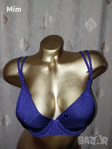 90 С Лилав сутиен с твърда чашка , снимка 5 - Бельо - 48610367