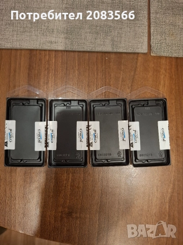 Памет RAM 8GB DDR3L -1600 MHz Crucial (за лаптоп), снимка 3 - RAM памет - 52921720