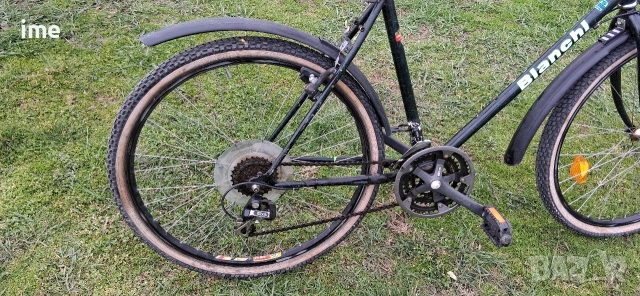 Велосипед НОМЕР 35. Blanchl. 26 цола, 21 скорости. 50 см от седалката до центъра на средното... , снимка 17 - Велосипеди - 53906002