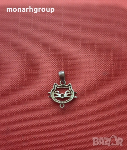 Сребърна висулка, снимка 2 - Колиета, медальони, синджири - 53001649