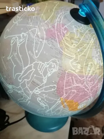 Светещ глобус 30см.Карти на Български. , снимка 2 - Декорация за дома - 50346112