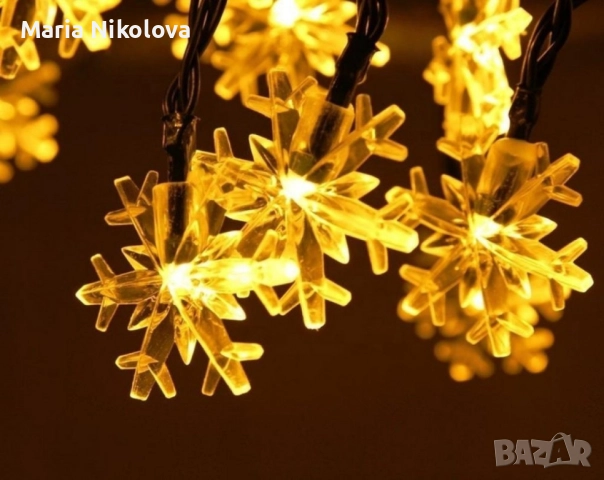 многоцветни коледни LED лампички, снимка 4 - Лед осветление - 52393956