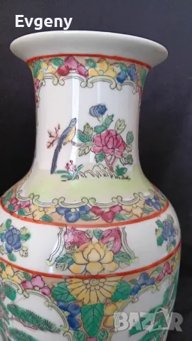 Китайски керамични вази, снимка 4 - Вази - 49243074