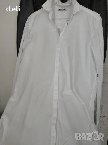 HILFIGER Original Size M-L 100% Памук Дълга риза-рокля, снимка 1