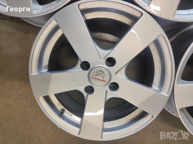 4бр. алуминиева джанта 4x108 16цола за Citroen, снимка 5 - Гуми и джанти - 54211346