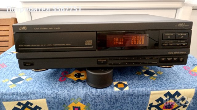  CD player JVC XL-E51BK/минус 10% отстъпка  , снимка 1 - Декове - 40840168