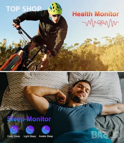 Смарт часовник LIGE за мъже метален корпус, две кйшки - Android и iOS, снимка 10 - Смарт часовници - 48476125