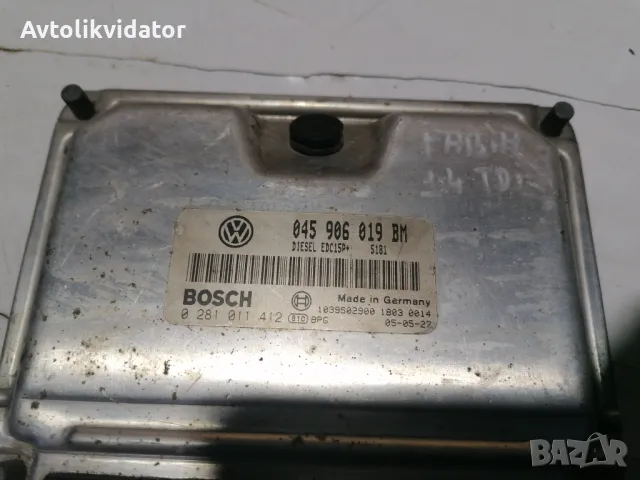 Моторен компютър ECU Skoda Fabia I (2000-2007г.) 045 906 019 BM / 045906019BM / 0281011412, снимка 2 - Части - 48931319