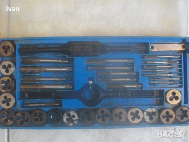 Резбонарезна цолова плашка размер 5-21 мм за въшна/вътрешна резба, снимка 14 - Други инструменти - 42267782