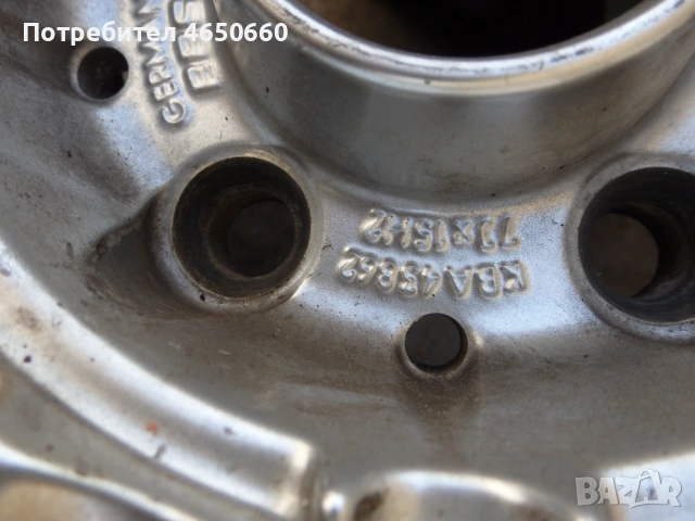 15 цолови алуминиеви джанти 5х112, снимка 6 - Гуми и джанти - 53016233