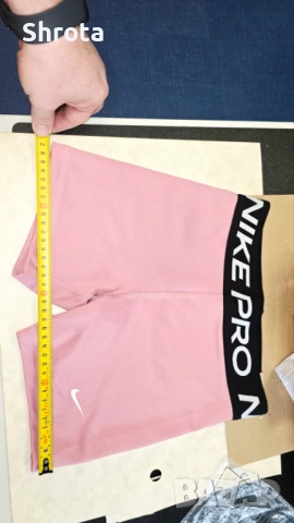 Nike Pro Girls Pink Shorts Size L 10-15 години оригинални, снимка 7 - Спортни дрехи, екипи - 52627918