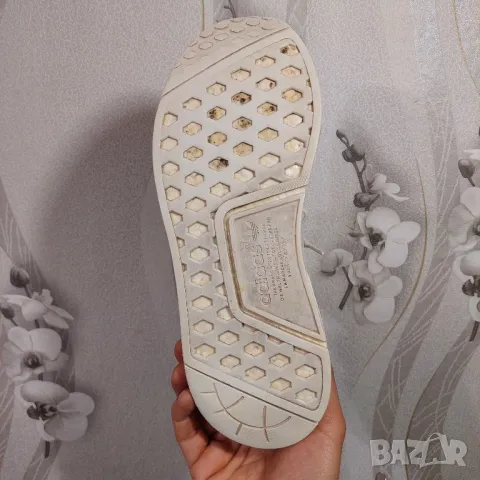 adidas Originals Nmd R1 Runner Primeknit "Japan White" номер 43-44, снимка 14 - Маратонки - 49745518