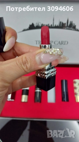 Мини комплект бижу червила, снимка 2 - Декоративна козметика - 52640295