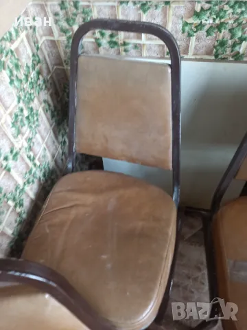  2 броя метални столове, снимка 5 - Столове - 49796578