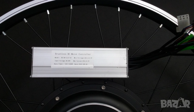 Контролери за Електрически велосипед Газ Мотор за колело Електровелосипед  АТВ триколка ATV, снимка 3 - Части за велосипеди - 52410179