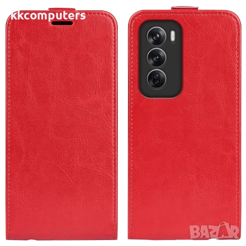 Oppo Reno12 Pro Flip2 Кожен Калъф и Скрийн Протектор, 23,90 лв, снимка 7 - Калъфи, кейсове - 52674132