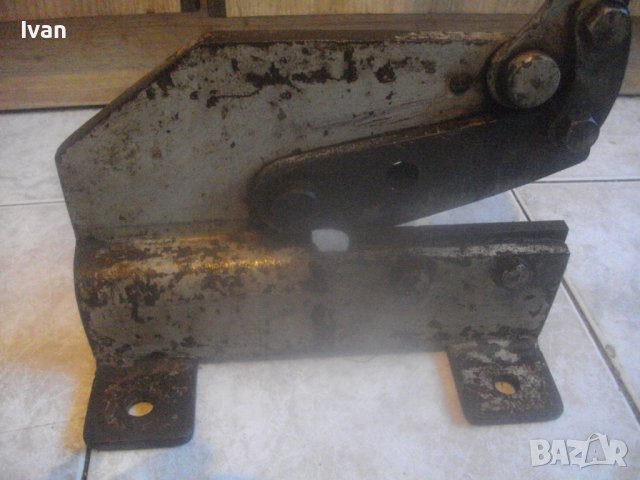 Старо Качество Масивна Лостова Ножица За Рязане На Ламарина-Ножове 12см-9,0 кг-ОТЛИЧНА, снимка 2 - Други инструменти - 42889209