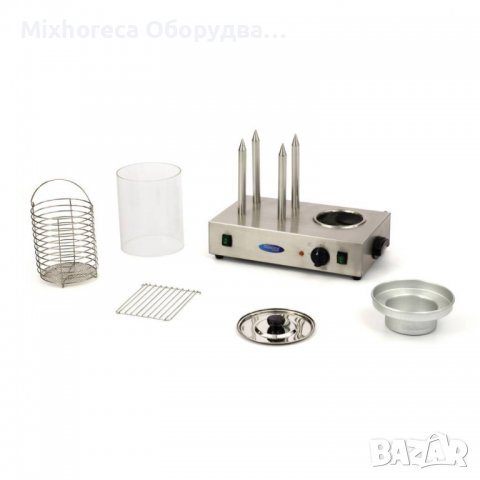 Хот дог машина с 4 шиша - регулиране на температурата, снимка 3 - Обзавеждане на кухня - 38372238