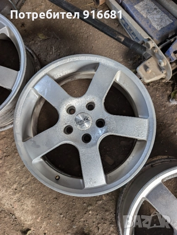 4 броя джанти 17 цола от Хонда ЦР-В/ Honda CR-v, снимка 2 - Гуми и джанти - 52413799