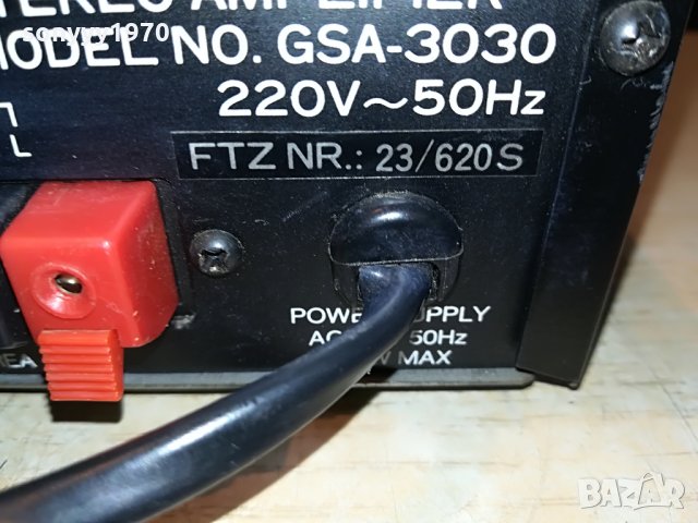 gold star gsa-3030 stereo amplifier-внос germany 1108211112, снимка 18 - Ресийвъри, усилватели, смесителни пултове - 33784654