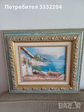 Картина с морски пейзаж