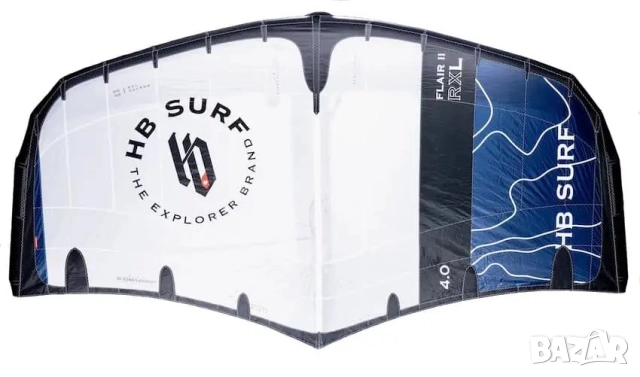 Употребяван wing HB SurfWing Flair II RXL 5.0, снимка 2 - Водни спортове - 52101657