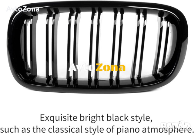 Piano Design Решетки Бъбреци за BMW X5 F15 (2013-2018) - Черен Гланц, снимка 3 - Аксесоари и консумативи - 44783300