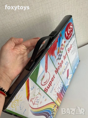 Комплект за рисуване в куфар 168 части, снимка 5 - Рисуване и оцветяване - 54283043