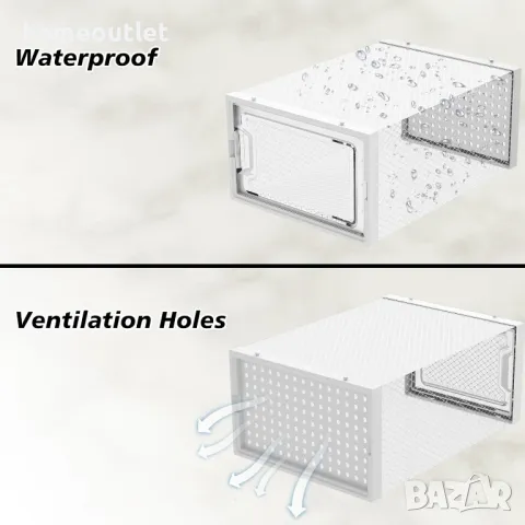 ПРОМОЦИЯ Многофункционален модулен шкаф за съхранение FY-DE-XH231211128, снимка 8 - Шкафове - 48848210