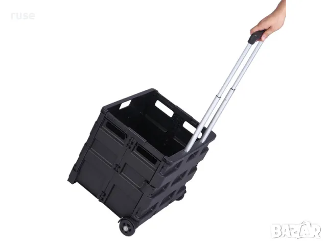 НОВИ! Сгъваема количка за пазаруване и транспортиране до 25кг, снимка 7 - Други стоки за дома - 50225135