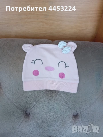Бебешки шапки за момичета