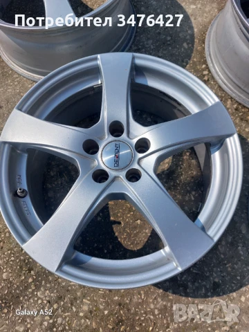 Джанти ОПЕЛ  5Х105, снимка 2 - Гуми и джанти - 50644338