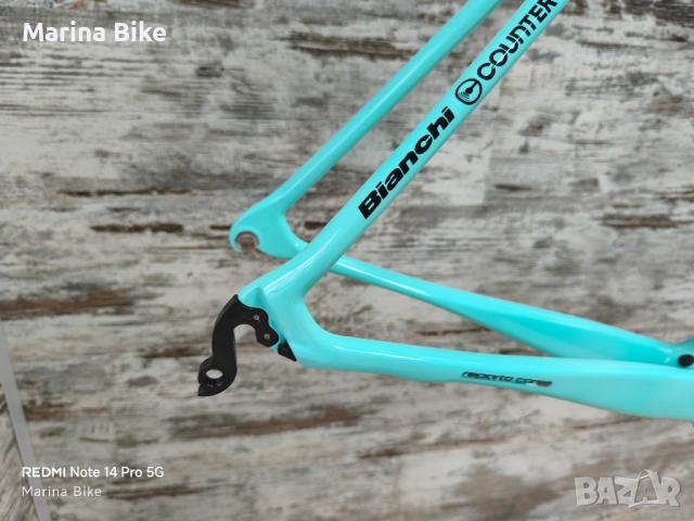НОВ карбонов шосеен фреймсет Bianchi Specialissima CV | 55 , снимка 4 - Велосипеди - 42093997