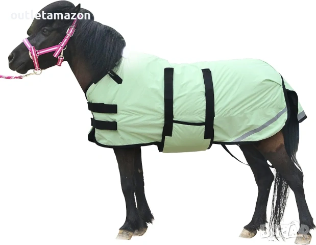 Зимно одеяло за жребче/мини кон, размер 30"-48", водоустойчиво и дишащо, 300 Denier,