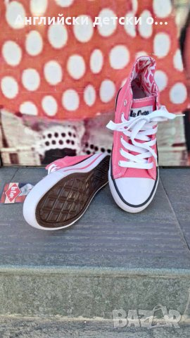 Английски детски кецки-LEE COOPER , снимка 2 - Детски маратонки - 44471054