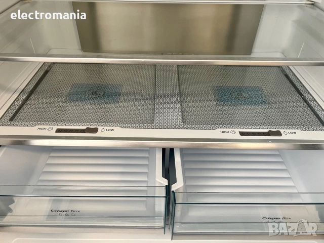 НЕУПОТРЕБЯВАН!!! хладилник с фризер side by side Cecotec Bolero CoolMarket 510 dark, снимка 8 - Хладилници - 54354160