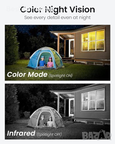 DEKCO 2K WiFi охранителна куполна камера, снимка 5 - Комплекти за видеонаблюдение - 42751890