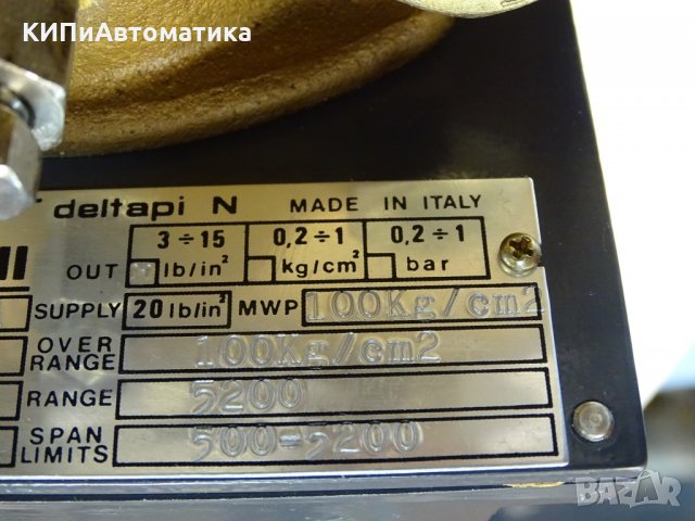 трансмитер Kent Tiechi Deltapi NAA Differential Pressure Transmitter, снимка 3 - Резервни части за машини - 35095417