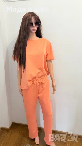 Комлект в прасковен цвят , снимка 5 - Спортни екипи - 50231903