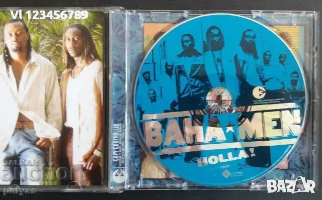 СД - Baha men - Holla - музика FROM GARFIELD MOVIE, снимка 2 - CD дискове - 49861824